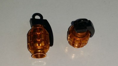 Ventilkappe Granate gold 1