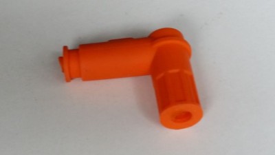 Kerzenstecker Sil orange 0