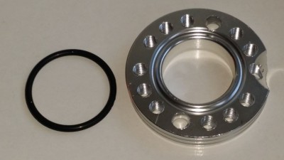 Drehadapter silber 2