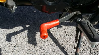 Schaltsocke rot-2