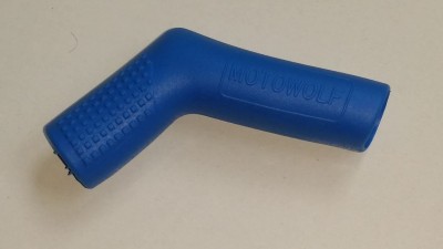 Schaltsocke blau