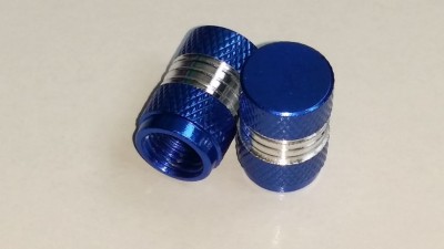 Ventilkappe Ringe 2 blau