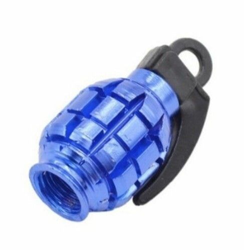 Ventilkappe Granate blau